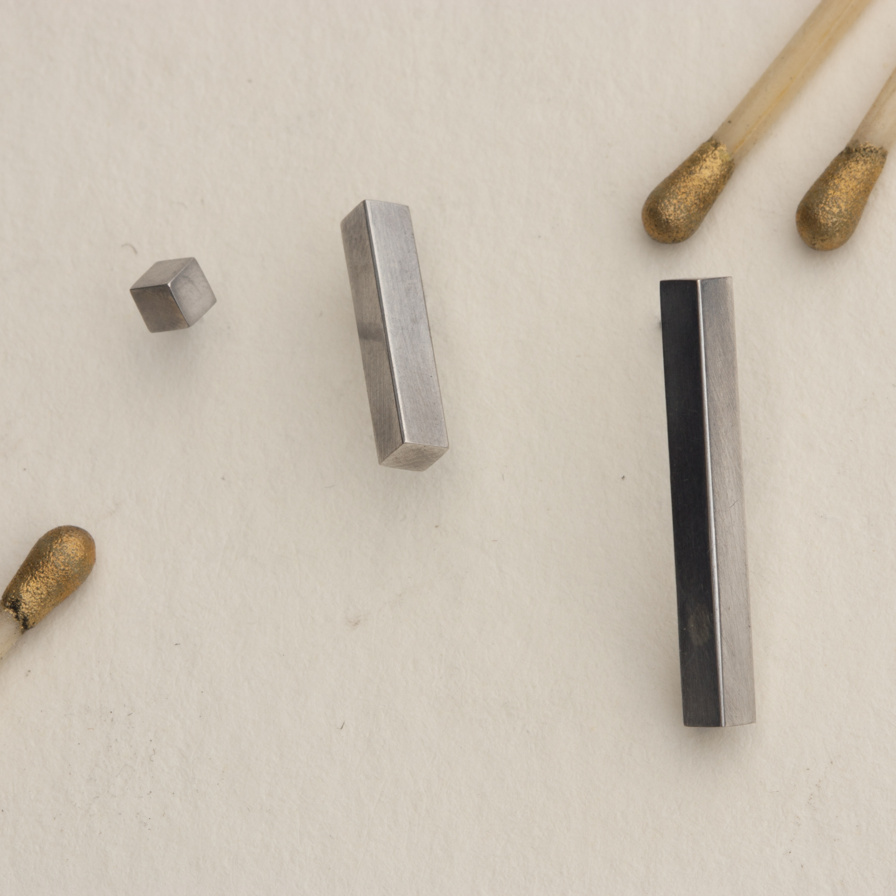 Square, earrings