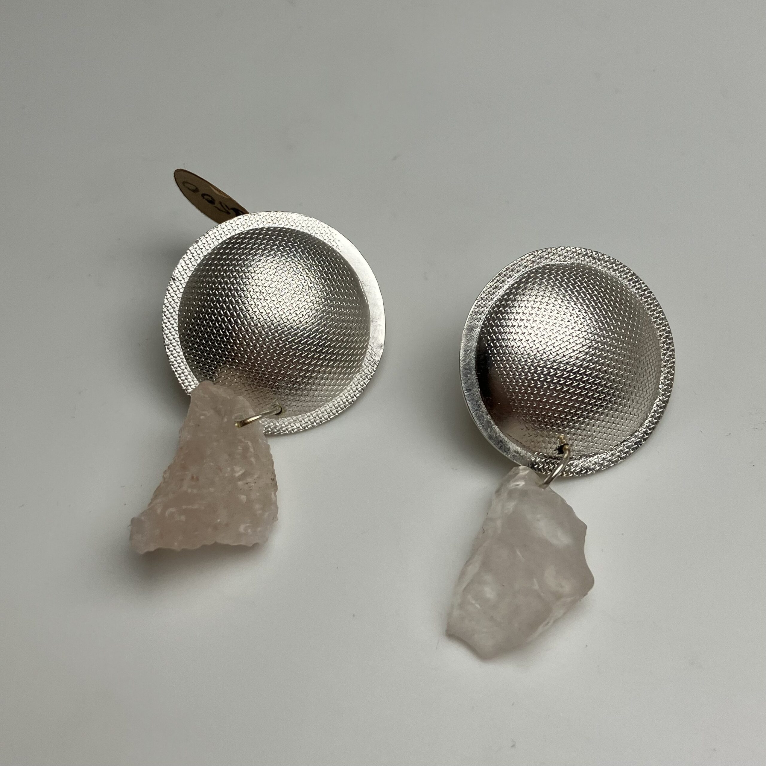 Knapp med rosenkvarts