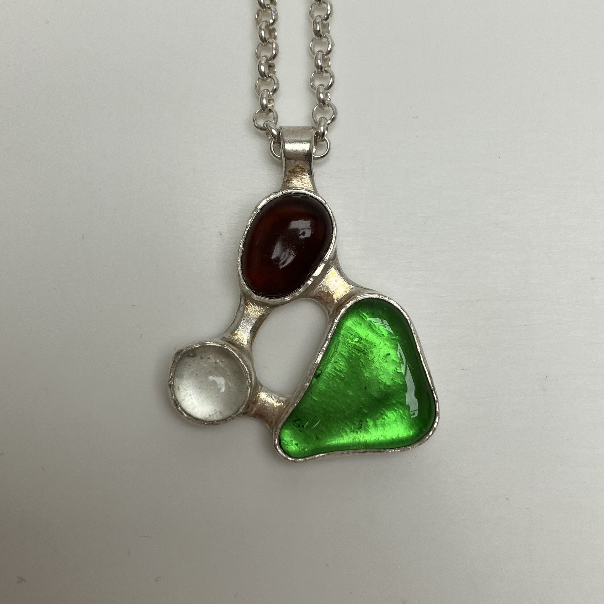 Halssmycke silver