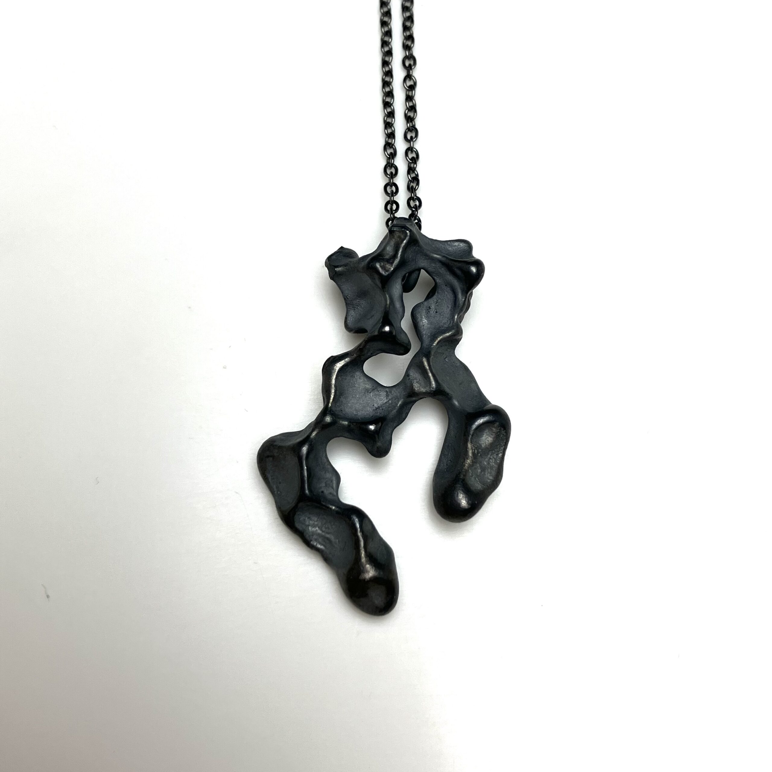 Halssmycke oxiderat silver