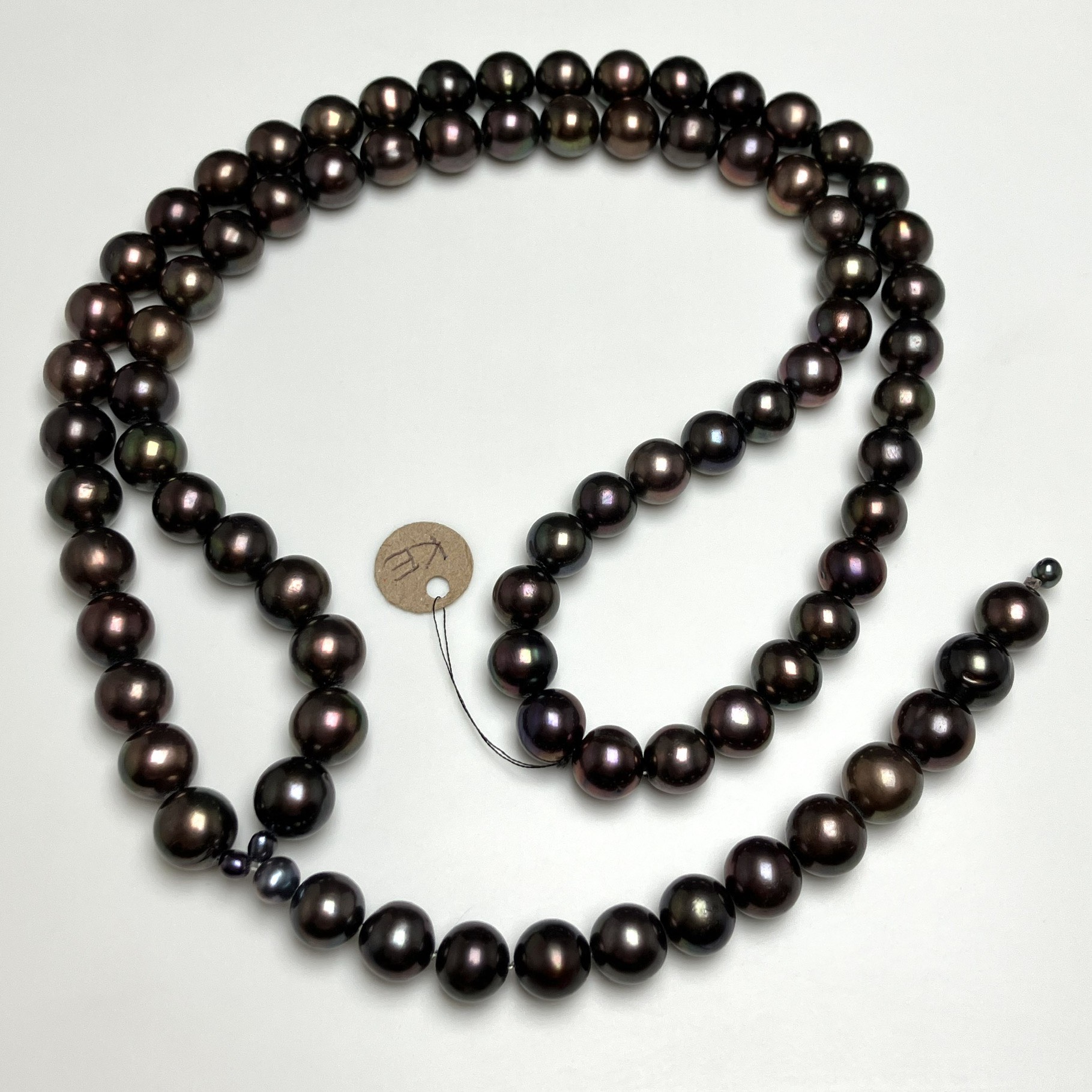 Halssmycke med sötvattenspärlor