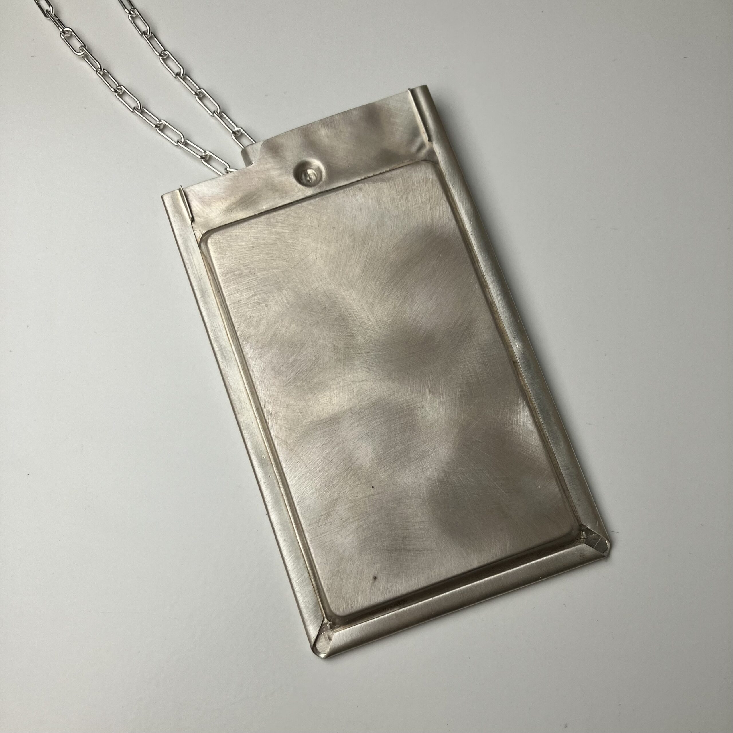 Korthållare i silver