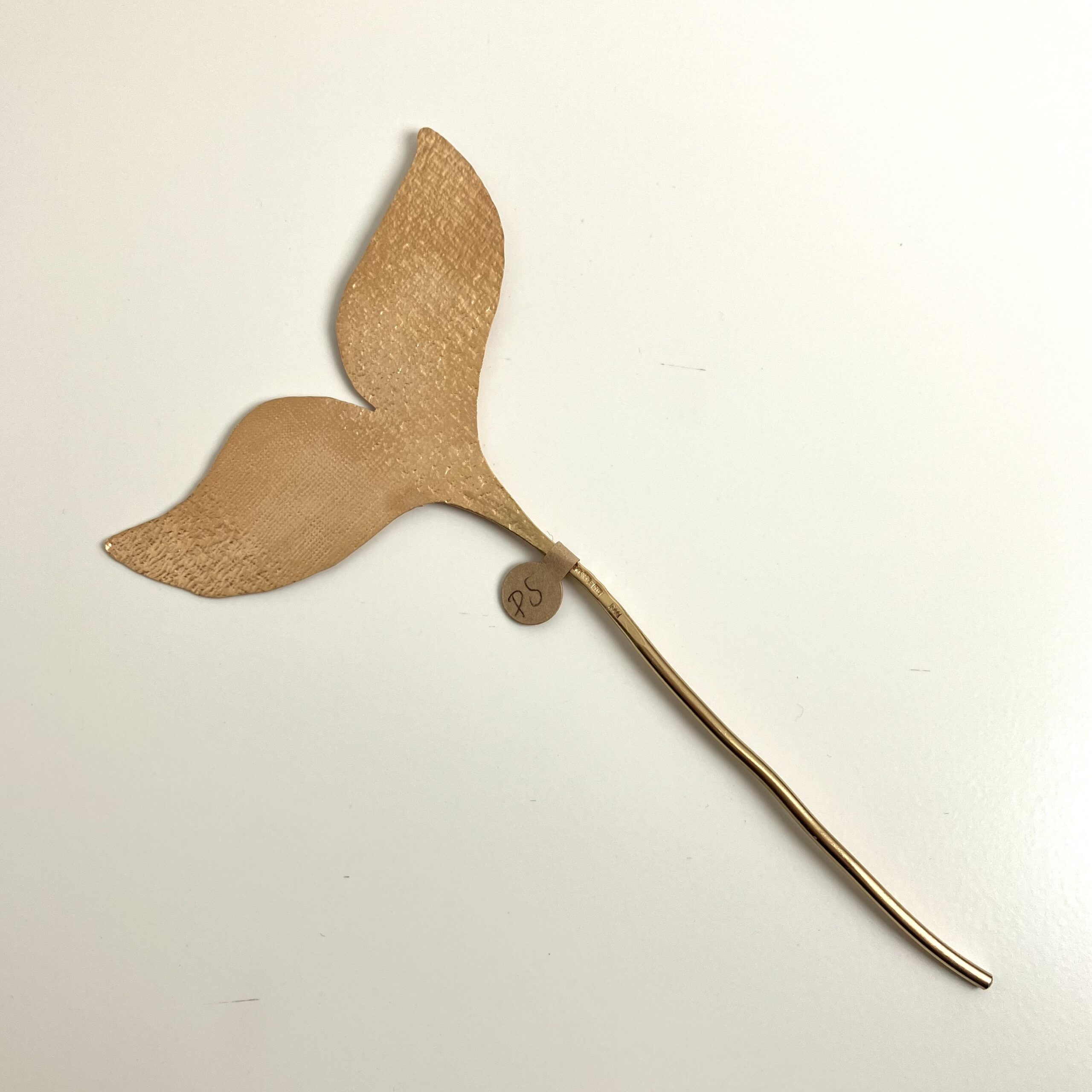 Hårnål i förgyllt silver