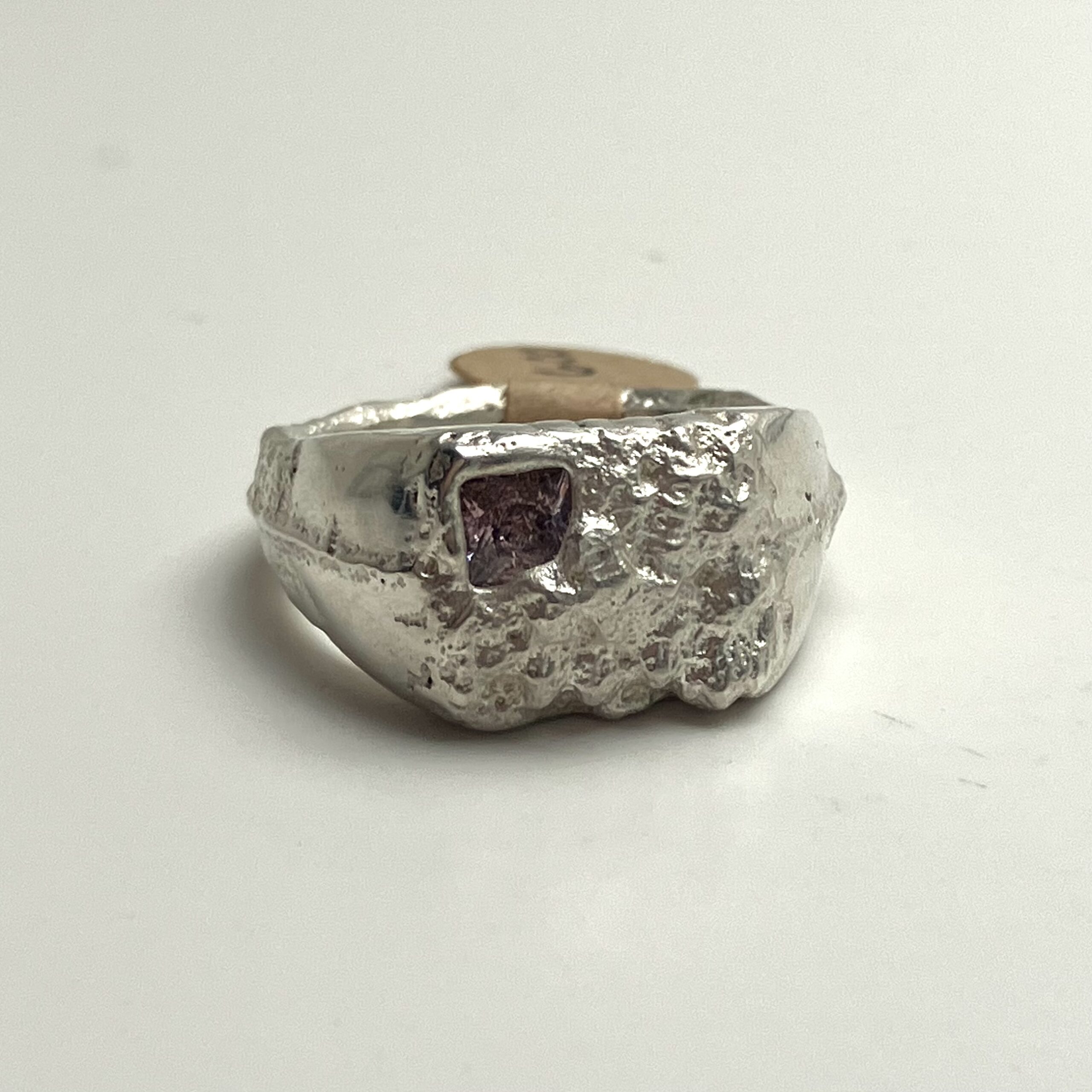 Ring med kubisk zirkonia