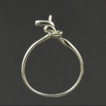 Knop ring, silver av Maki Okamoto